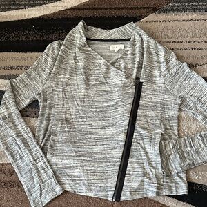 Lou & Grey lightweight Asymmetrical Zip Jacket